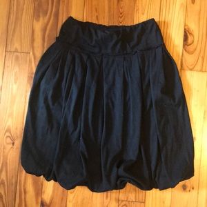 3/$20 Girls black “bubble” skirt